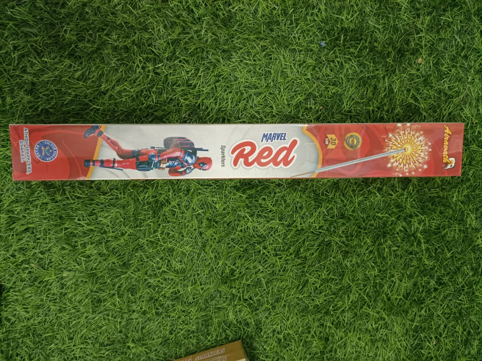 30 cm RED SPARKLERS